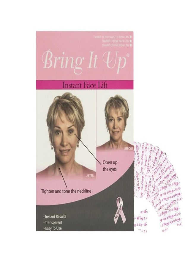Bring It Up Instant Browlifts - Eyebrow Lift Strips, Anti-Wrinkle Tape/Stickers- 30 Days Supply - Image 1